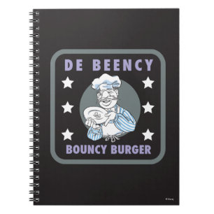 The Muppets   De Beency Bouncy Burger Logo Notebook