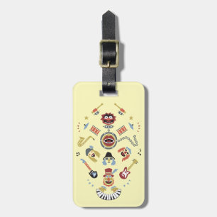 The Muppets Electric Mayhem Iconic Shape Graphic Luggage Tag