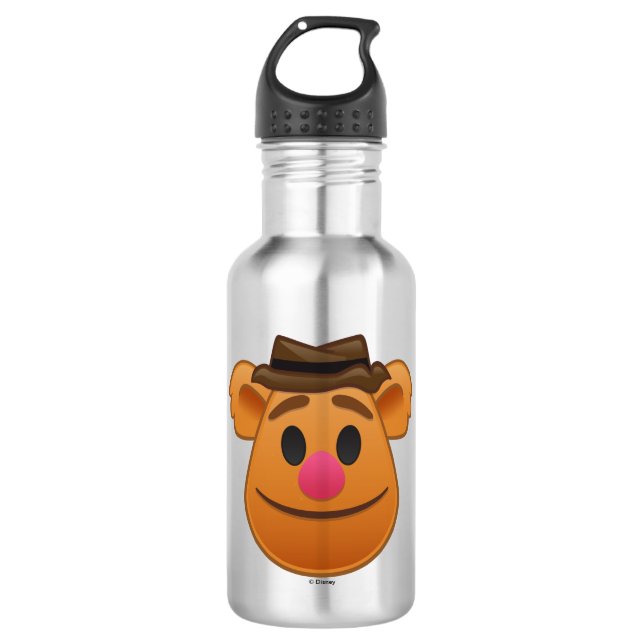 The Muppets| Fozzie Bear Emoji 532 Ml Water Bottle (Front)