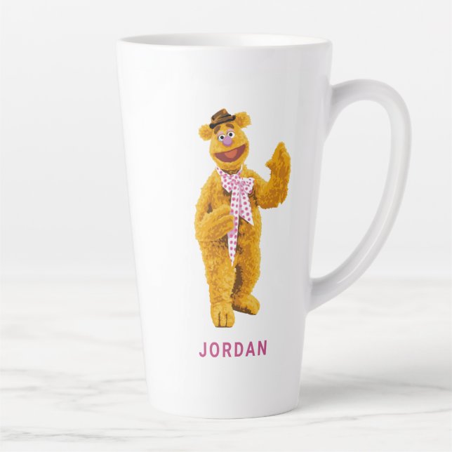 The Muppets Fozzie smiling Disney Latte Mug (Right)