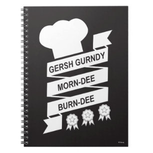 The Muppets   Gersh Gurndy Morn-Dee Burndee Notebook