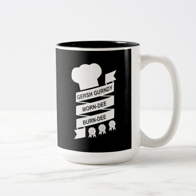 The Muppets | Gersh Gurndy Morn-Dee Burndee Two-Tone Coffee Mug (Right)