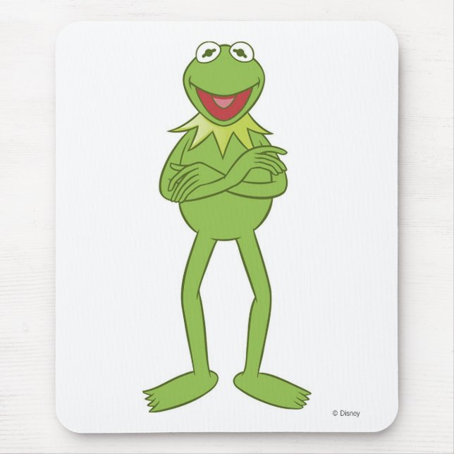 The Muppets Kermit standing Disney Mouse Pad (Front)