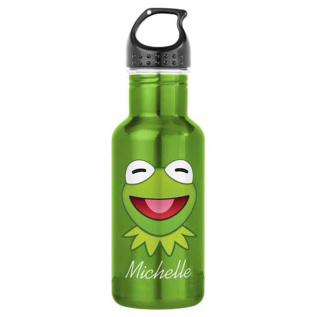 The Muppets| Kermit The Frog Emoji 532 Ml Water Bottle (Front)