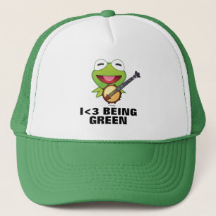 The Muppets  Kermit The Frog Emoji Trucker Hat
