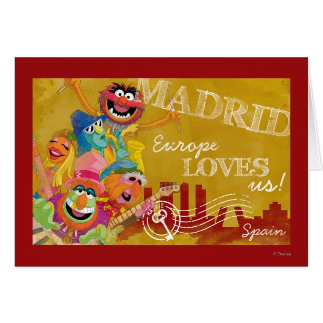 The Muppets - Madrid, Spain Poster (Front Horizontal)