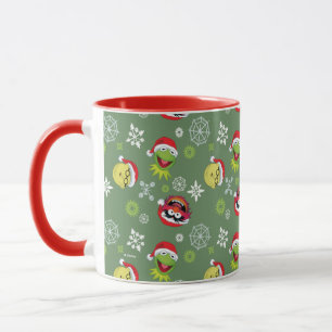 The Muppets   Merry Christmas Pattern Mug