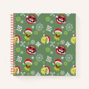 The Muppets   Merry Christmas Pattern Notebook