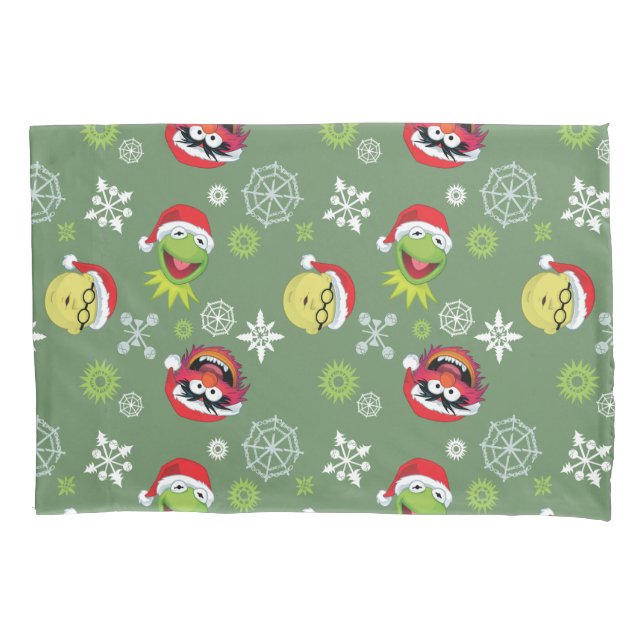 The Muppets | Merry Christmas Pattern Pillowcase (Front)
