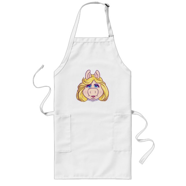 The Muppets Miss Piggy Face Disney Long Apron (Front)