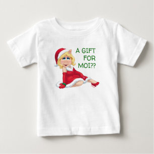 The Muppets   Miss Piggy Santa Claus Baby T-Shirt