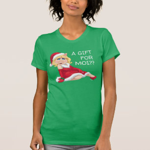The Muppets   Miss Piggy Santa Claus T-Shirt