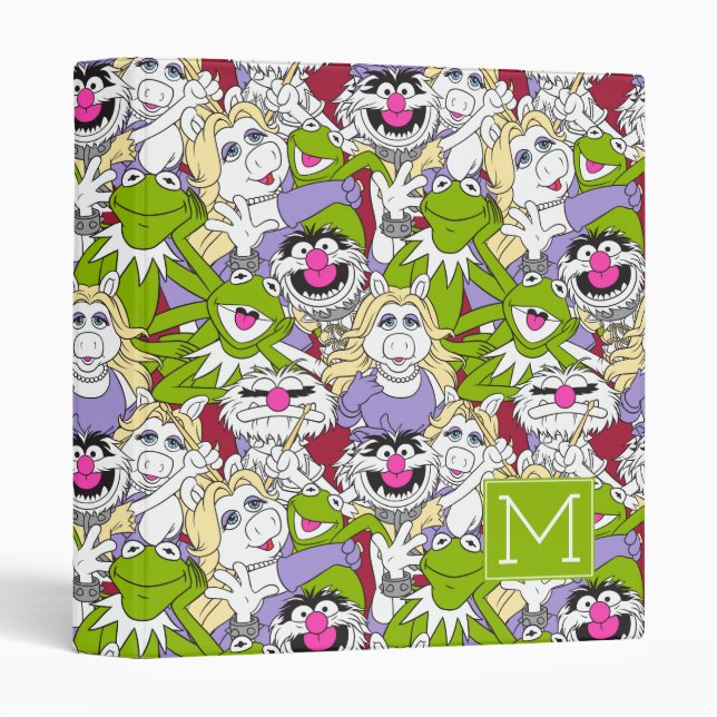 The Muppets | Monogram Oversized Pattern Binder (Front/Spine)