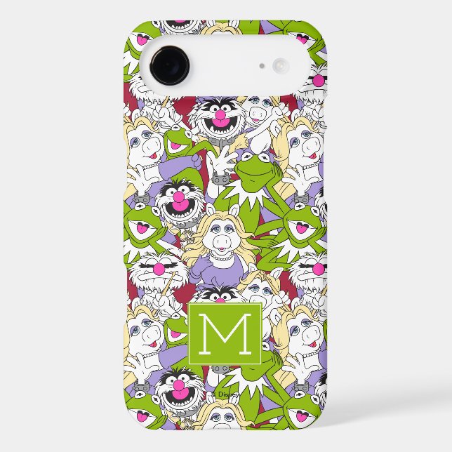The Muppets | Monogram Oversized Pattern Case-Mate iPhone Case (Back)