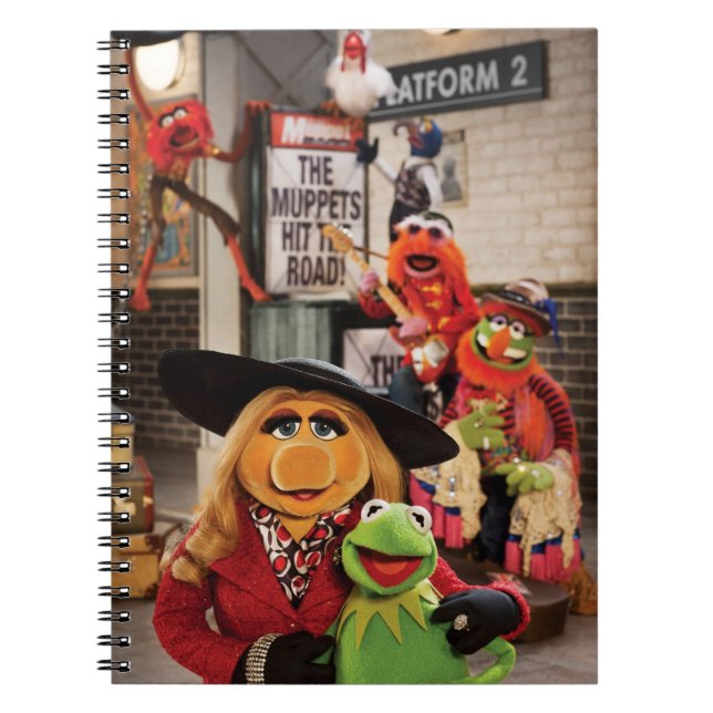 The Muppets Most Wanted Hits the Road! Notebook (Front)