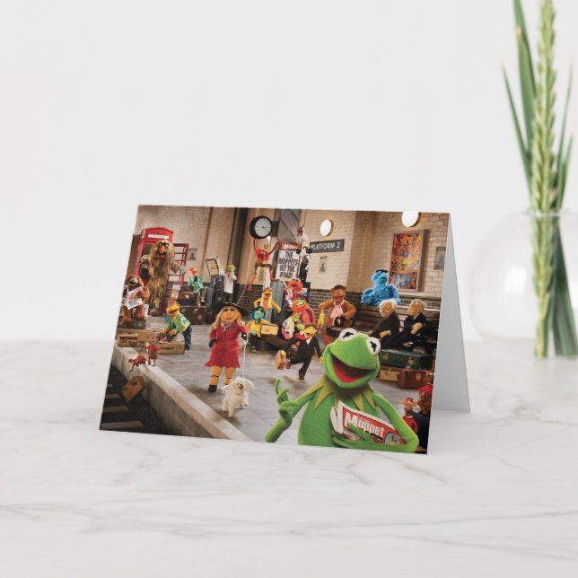 The Muppets Most Wanted | Kermit in Front Card (Front)