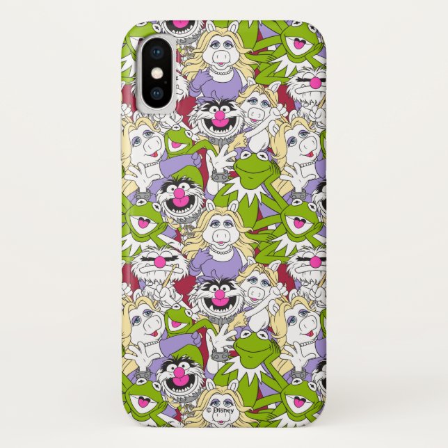 The Muppets | Oversized Pattern Case-Mate iPhone Case (Back)