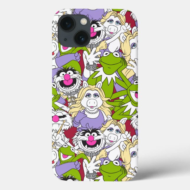 The Muppets | Oversized Pattern Case-Mate iPhone Case (Back)