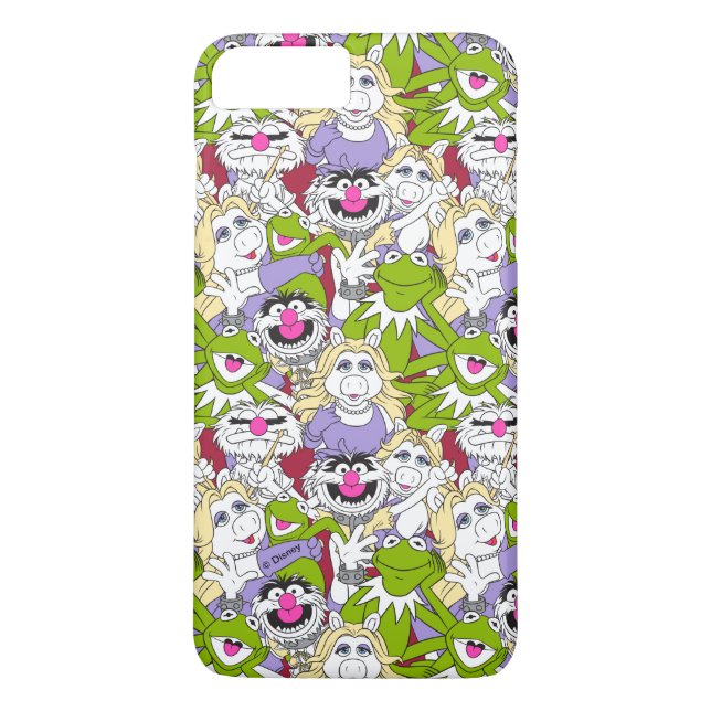The Muppets | Oversized Pattern Case-Mate iPhone Case (Back)