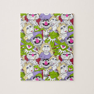 The Muppets   Oversized Pattern Jigsaw Puzzle