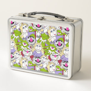 The Muppets   Oversized Pattern Metal Lunch Box