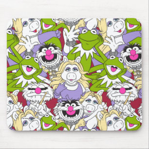 The Muppets   Oversized Pattern Mouse Pad