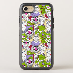 The Muppets   Oversized Pattern OtterBox Symmetry iPhone 8/7 Case