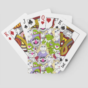 The Muppets   Oversized Pattern Playing Cards