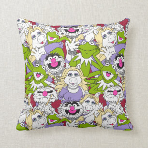 The Muppets Oversized Pattern Throw Pillow