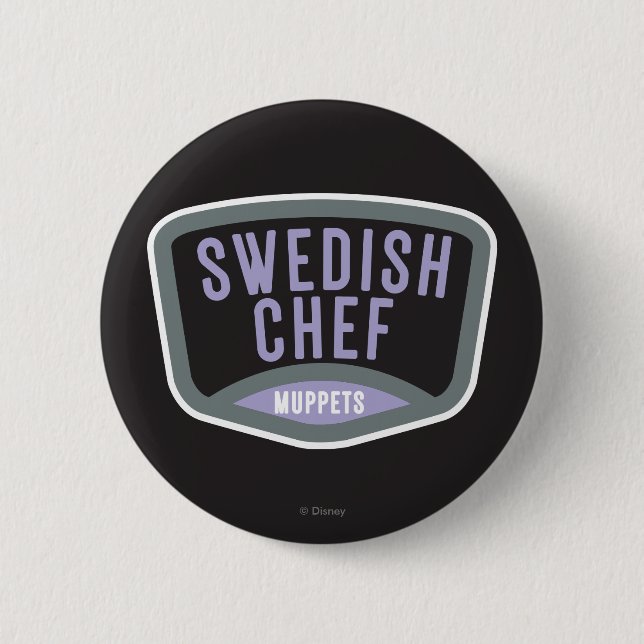 The Muppets | Swedish Chef 2 Inch Round Button (Front)