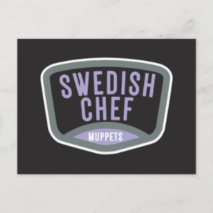 The Muppets Swedish Chef Postcard
