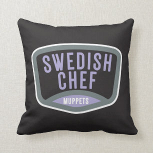 The Muppets   Swedish Chef Throw Pillow