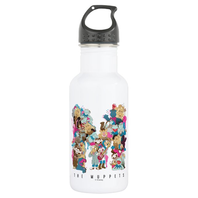 The Muppets | The Muppets Monogram 2 532 Ml Water Bottle (Front)