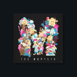 The Muppets | The Muppets Monogram Canvas Print<br><div class="desc">Disney Fast Fashion - So Font-Tastic |The Muppets Monogram. This cute graphic features sketches of the Muppets within their signature letter M.</div>
