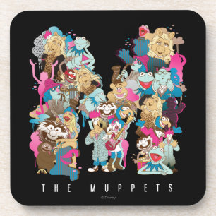 The Muppets   The Muppets Monogram Coaster