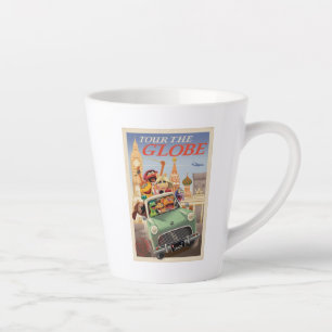 The Muppets Tour the Globe Latte Mug