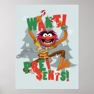 The Muppets   Want Presents Poster