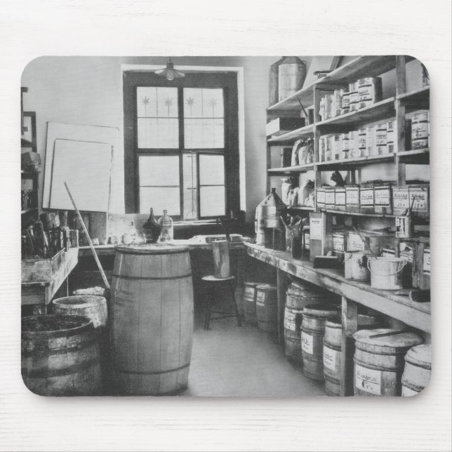 The Mural Studio Storeroom, from the Workshops of Mouse Pad (Front)