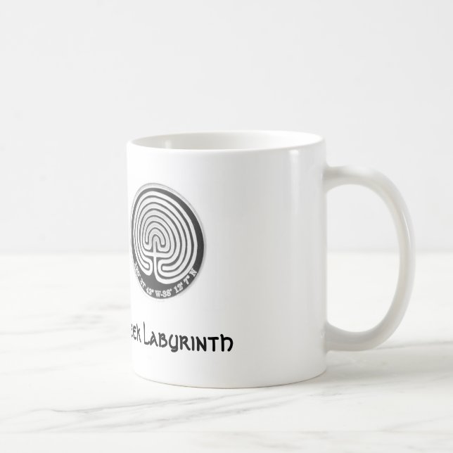The Murray Creek Labyrinth Coffee Mug (Right)