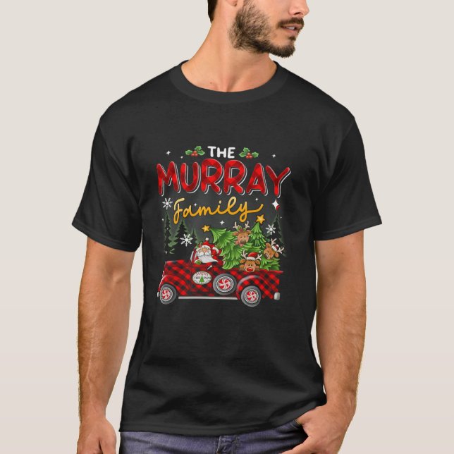 The Murray Family Christmas Matching Pyjamas Group T-Shirt (Front)