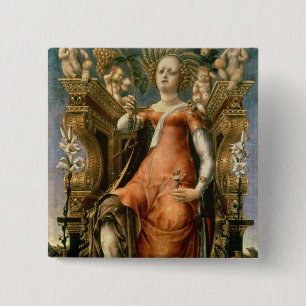 The Muse Thalia 2 Inch Square Button