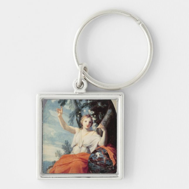 The Muse Urania, 1646-47 Keychain (Front)