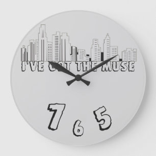 The muse wall clock