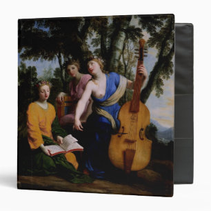The Muses Melpomene, Erato and Polymnia, 1652-55 Binder