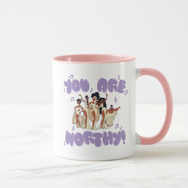 The Muses - You Are Worthy Mug (Right)