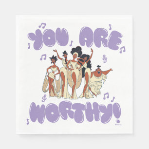 The Muses - You Are Worthy Napkins