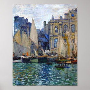 The Museum At Le Havre Claude Monet Poster