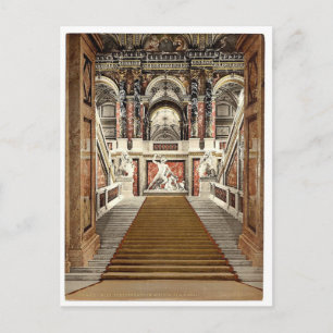 The Museum of Arts, the staircase, Vienna, Austro- Postcard