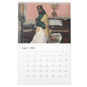 The Museum of Fine Art Chickens 2024 Calendar