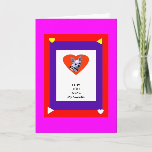 The MUSEUM Zazzle Template 1 Valentine Card-1a2 (Front)